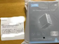 新品、未開封。Anker 747 Charger (GaNPrime 150W)
