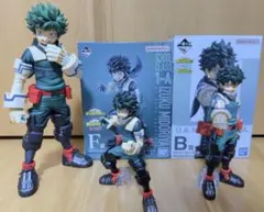 僕のヒーローアカデミア 一番くじ 緑谷出久 フィギュア 三体セット