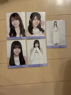 乃木坂46生写真 愛宕心響　矢田萌華　大越ひなの　海邉朱莉　最後に階段を