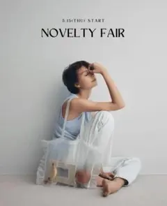 新品SeaRoomlynn オーガンジー sheer トートbag ホワイト