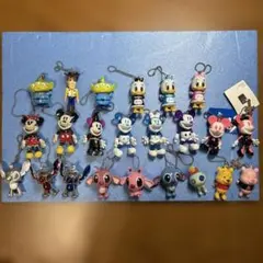 ディズニーキャラクター　キーホルダーセット
