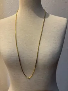 ゴールド ロングチェーン ネックレス