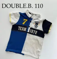 DOUBLE.B 110 ポロシャツ