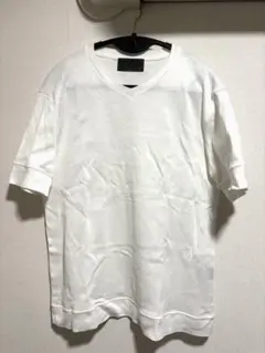 最終値下げ❗️ナノ ユニバース フォーマル ジャージー Vネックカットソー Ｌ