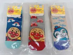 アンパンマン靴下13-19cm 3足セット　子とも靴下