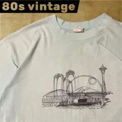 【USA製!!】80s スーベニアT アートT ローカルT ヴィンテージ 古着