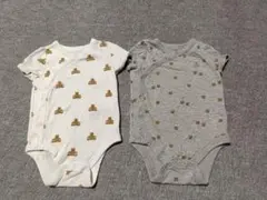 GAP ロンパース　夏　ベビー肌着セット クマ　 半袖 セット