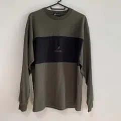 KANGOL 長袖トレーナー Mサイズ オリーブ