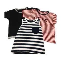 COMME CA ISM Tシャツ/タンクトップ 110サイズ 3枚セット男の子