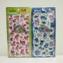 【正規品】ディズニー　バンビ　スティッチ　プチドロップステッカーのサムネイル