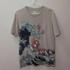ユニクロ UT ポケモン コラボ Tシャツ M 葛飾北斎 コイキング カビゴン