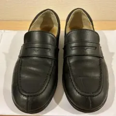 21センチ　日本製　黒のローファー キッズシューズ
