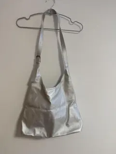 LOWRYSFARM メタリック ショルダーバッグ