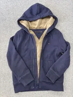 TOMMY HILFIGER ネイビー パーカー キッズ 110