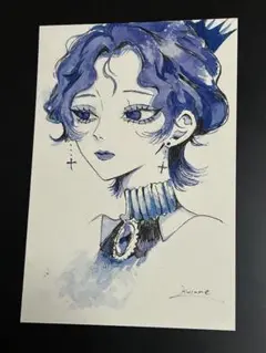 オリジナルイラスト 手描き