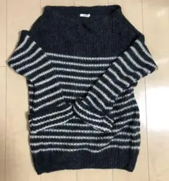 snidel スナイデル　ニットワンピ　オフショル　セーター