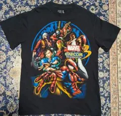 00'S MARVEL vs CAPCOM 3 Tシャツ ブラック
