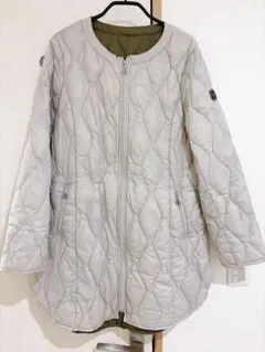 【美品】NOBLE SOPHISTICAT キルティング中綿ロングジャケット L