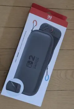 任天堂純正 NintendoSwitch2 キャリングケース 画面保護シート付