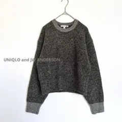 スフレヤーンクルーネックセーター ニット