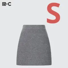 UNIQLO C ユニクロシー プレミアムラムミニスカート