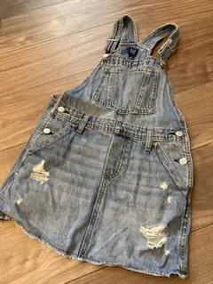 GAP KIDS デニムジャンバースカート S