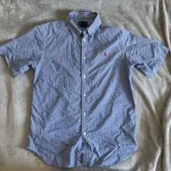 Ralph Lauren 半袖シャツ XL ギンガムチェック
