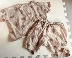 クマさん柄　パジャマ　上下セット　セットアップ