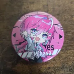 めておら　みかさくん 武道館ビジュミニキャラ 缶バッジ