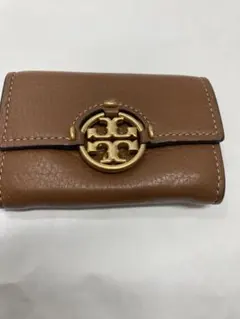 Tory Burch ブラウンレザーコインケース