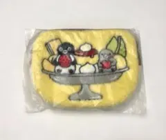 ダイカット相良刺繍ポーチ　プリンアラモードにそえて　 Suicaのペンギンのサムネイル