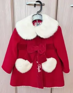 シャーリーテンプル　ラッピングリボンウールコート