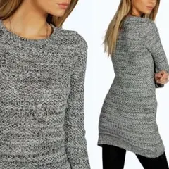 ニットチュニック l