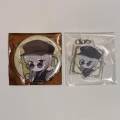 ハンターハンター アニメイトカフェ　缶バッジ　クラピカ