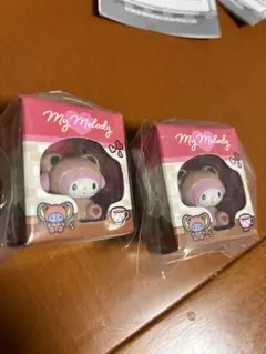 【新品2ケSET】サンリオキャラクターズ ミニチュア　コレクション　マイメロ