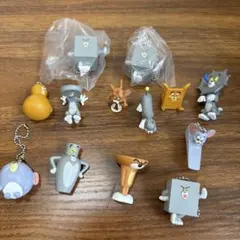 トムとジェリー　フィギュアまとめ売り　マスコットライト　ガチャ　カプセルトイ