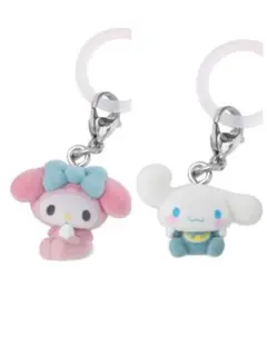 산리오 キティ マイメロ シナモン ふわふわめじるしアクセサリー 가챠