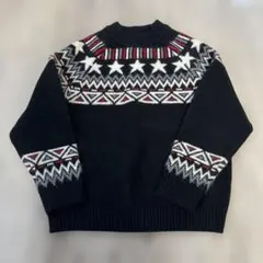 【美品】１３０㎝くらいクリスマスニットセーター