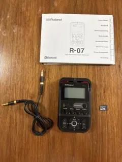 Roland R-07 BLACK PCM録音機　ジャンク Amazon.com: Roland R-07 High-Resolution Handheld Audio