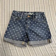 Gap kids 130 ショートパンツ　デニム