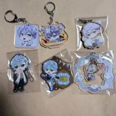 ヒロくん　カラフルピーチ　キーホルダーセット