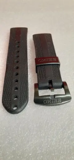 セイコープロスペックス　ラバーベルト　ブラック