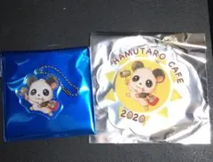 ハム太郎カフェ2020 パンダくんコースター　アクキー