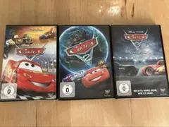 Cars 1, 2, 3 DVDセット 英語＆ドイツ語