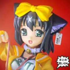 海洋堂 魔法少女猫X/ペケ 1/7スケール PVC製 塗装済み完成品フィギュア
