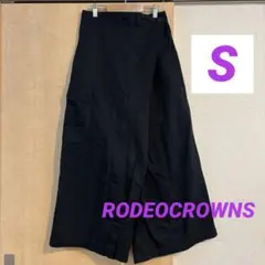 RODEOCROWNS RCWB ロデオ ボトムス ワイドパンツ 黒 S