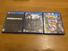 UNDERTALE / BIOHAZARD 6 / クラッシュ・バンディクー