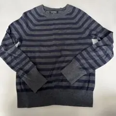 BANANA REPUBLIC コットンカシミヤ ボーダーニットXS