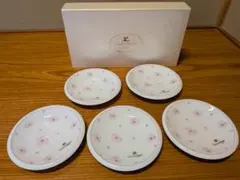 ノリタケ クレージュ 桜柄 小皿5枚セット