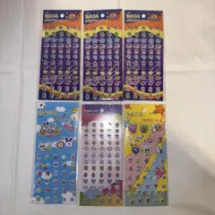 セリア たまごっち プチプチシール 6枚セット